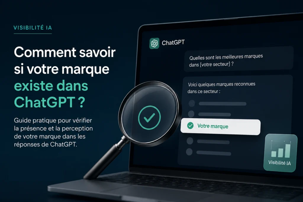 Comment savoir si votre marque existe dans ChatGPT - Le Collectif Pareto